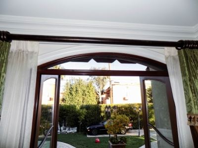 Retractable Screens for Arched Doors