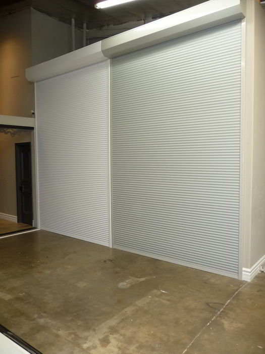 Security Roll Shutters - Closed