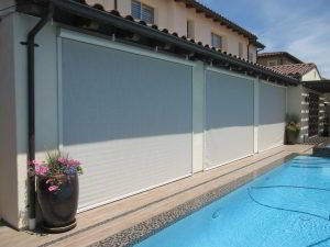 Motorized Power Screens of Blackstone Community for Brea, California