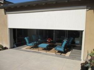Outdoor Patio with Motorized Power Screens