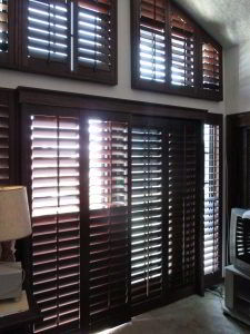 Stain Grade, Basswood Interior Plantation Shutters