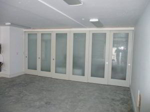 Ovation Frosted, Obscure Top-Hung Room Dividers for the garage