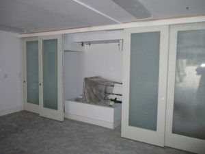 Ovation Frosted, Obscure Top-Hung Room Dividers for the garage