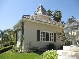 raised panel, composite Exterior Shutters in the color midnight sky