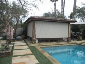 Motorized Patio Power Screens in Huntington Beach