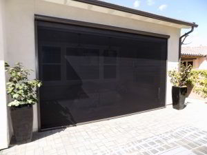 Motorized Power Screen on home in Rancho Mission Viejo