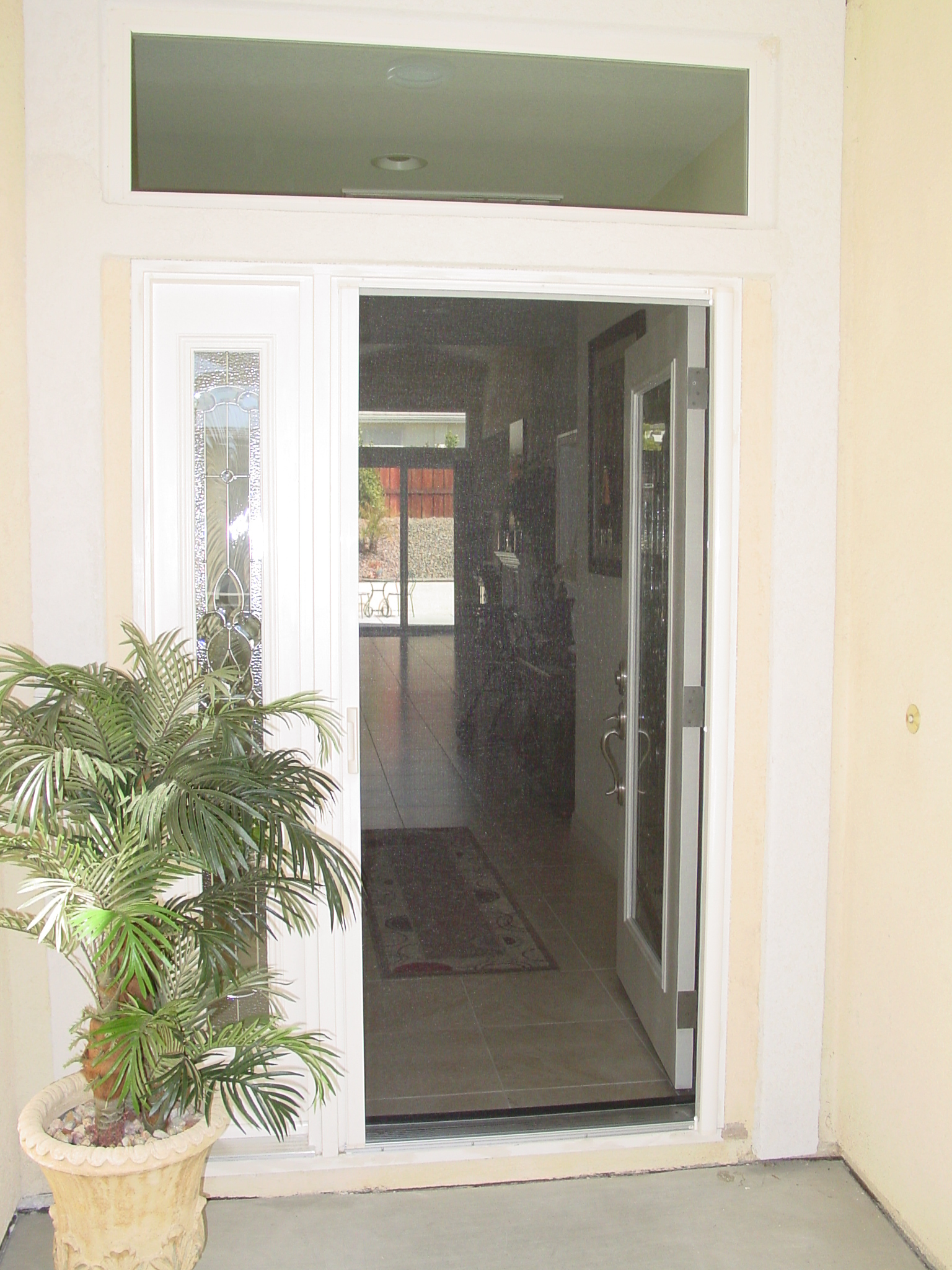 Single Door Retractable Screen Doors | Classic Improvement Products