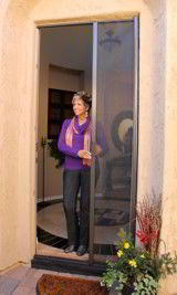 Single Retractable Screen Door